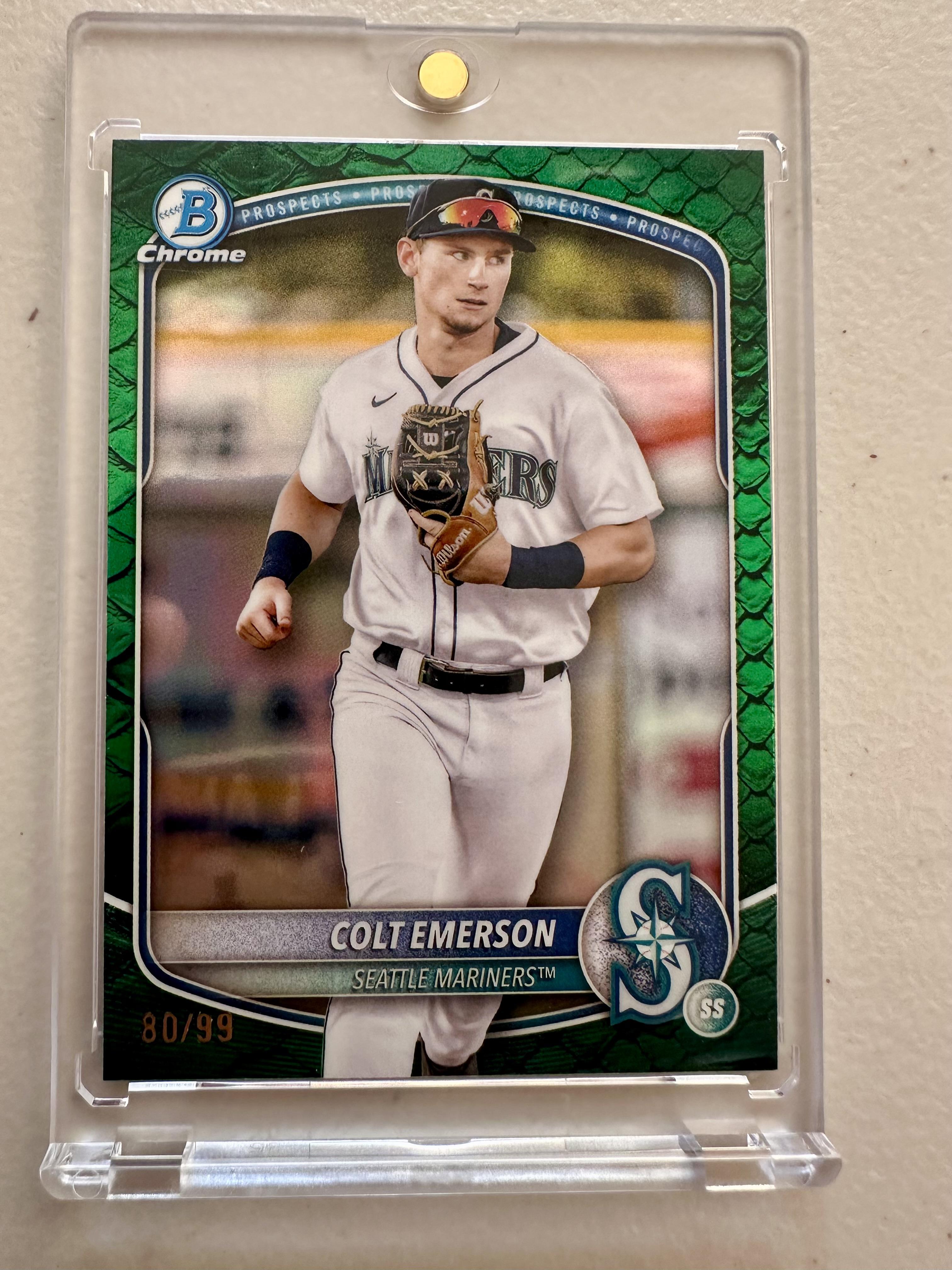 2025 Bowman #BP-17 Colt Emerson Prospects