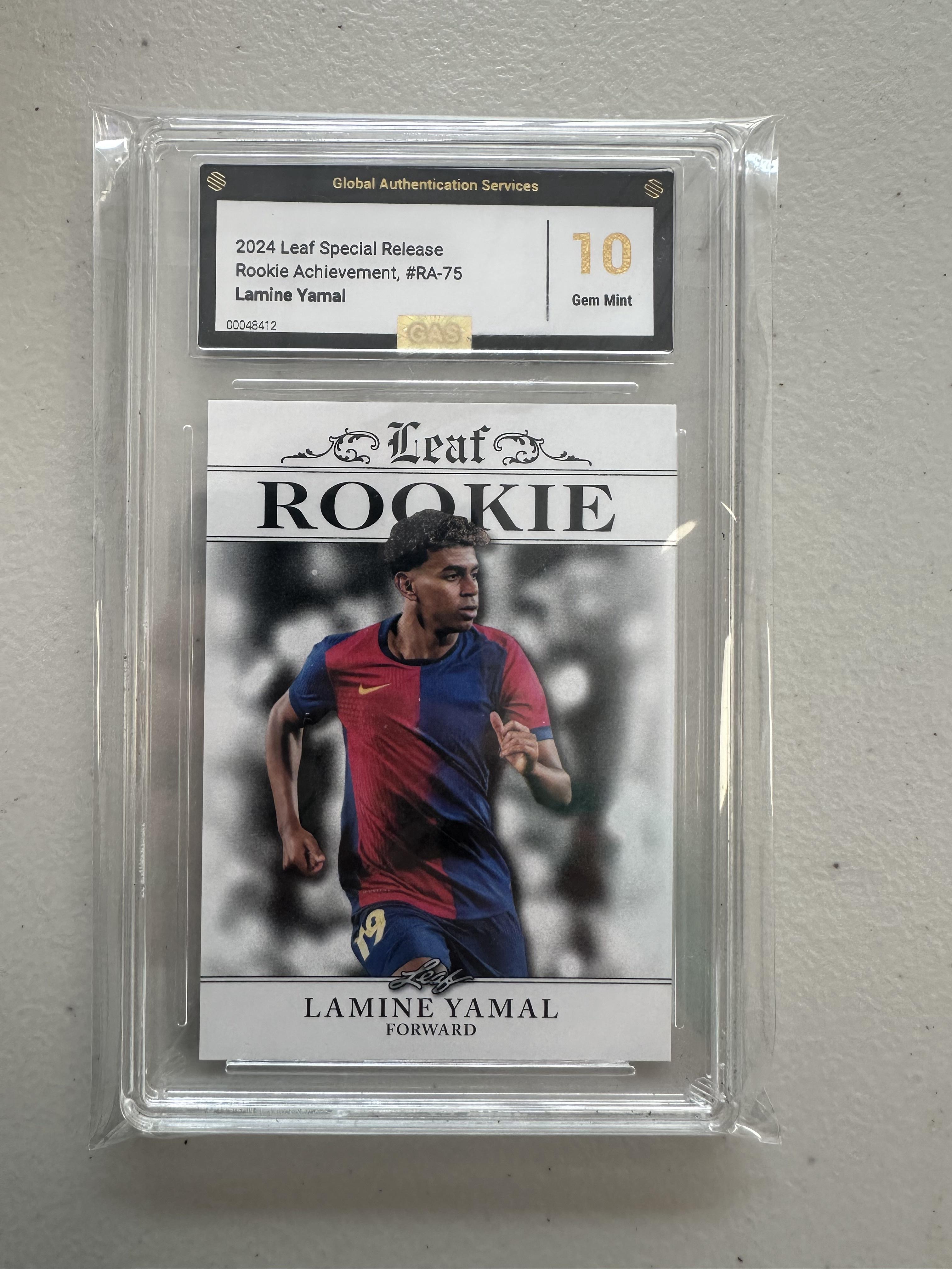 Rookie Achievement Lamine Yamal Leaf Special Release