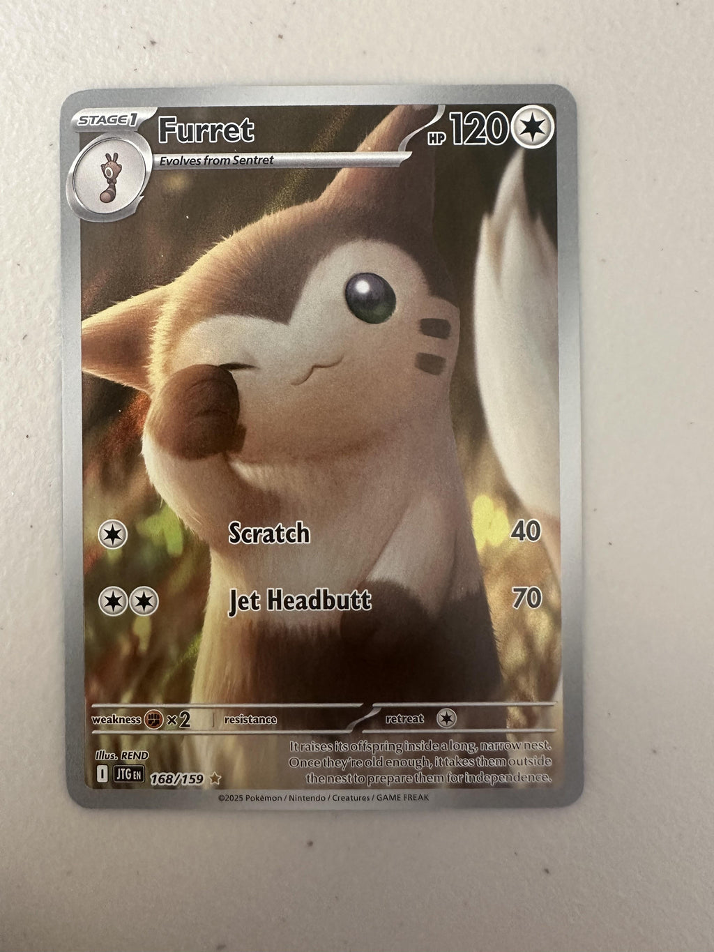 SV09: Journey Together #168/159 Furret