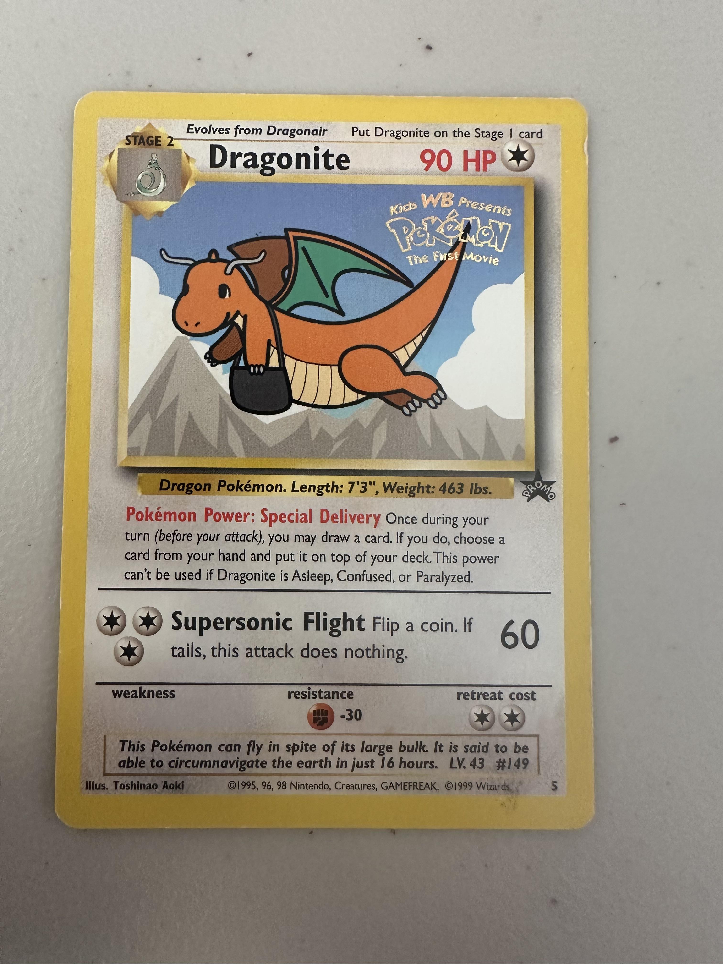 WoTC Promo #05/53 Dragonite (Movie Promo)