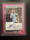 Donruss #SS-LM Lionel Messi 25-26 Road to World Cup Pink Lazer