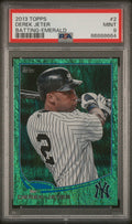 2013 Topps #2 Derek Jeter Emerald PSA 9
