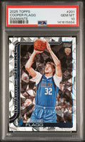 2025 Topps #201 Cooper Flagg Diamante PSA 10