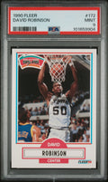 1990 Fleer #172 David Robinson PSA 9