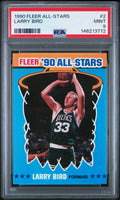 1990 Fleer All-Stars #2 Larry Bird PSA 9