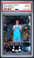2025 Topps Chrome Ball Of Duty #BD-23 Kon Knueppel PSA 10