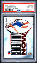 2025 Topps Generation Now #GN-3 Vj Edgecombe PSA 10