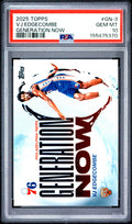 2025 Topps Generation Now #GN-3 Vj Edgecombe PSA 10