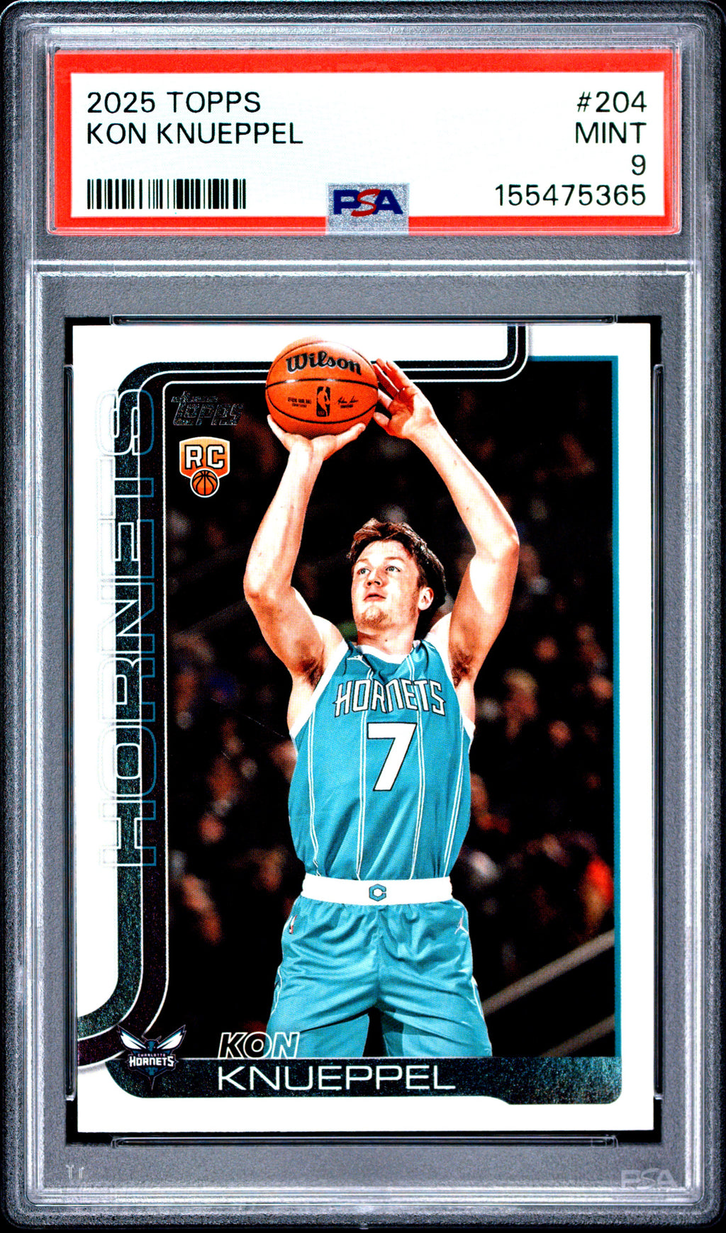 2025 Topps #204 Kon Knueppel PSA 9