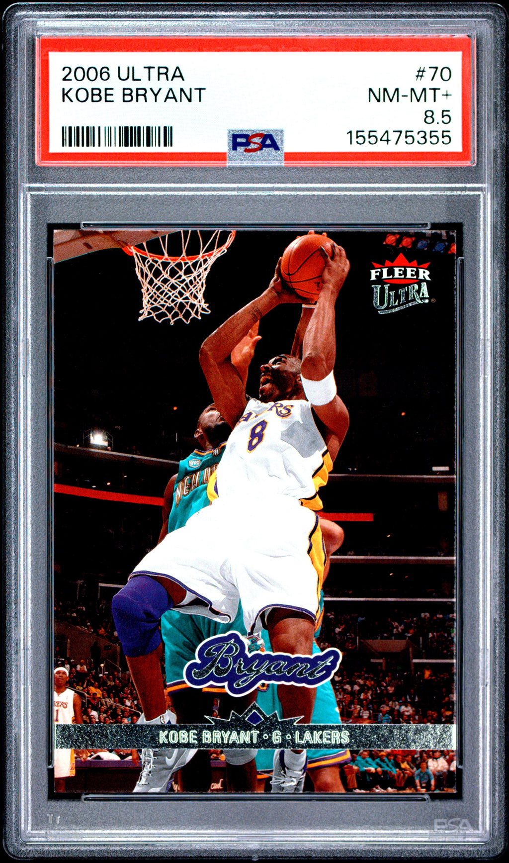 2006 Ultra #70 Kobe Bryant PSA 8.5