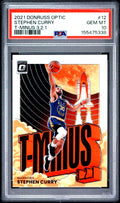 2021 Panini Donruss Optic #12 Stephen Curry T-Minus 3,2,1 PSA 10