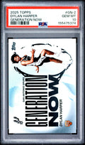 2025 Topps Generation Now #GN-2 Dylan Harper PSA 10