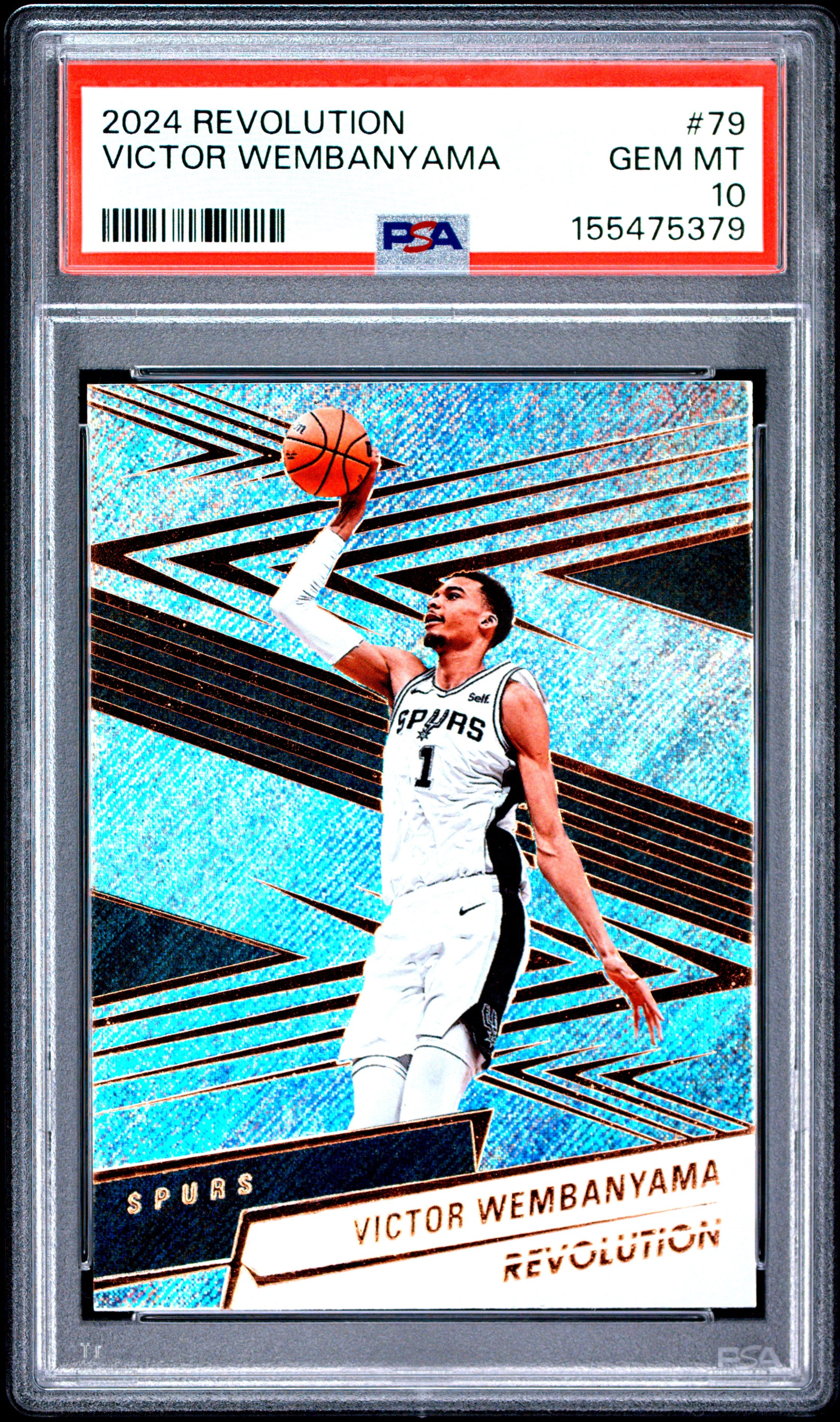2024 Panini Revolution #79 Victor Wembanyama PSA 10