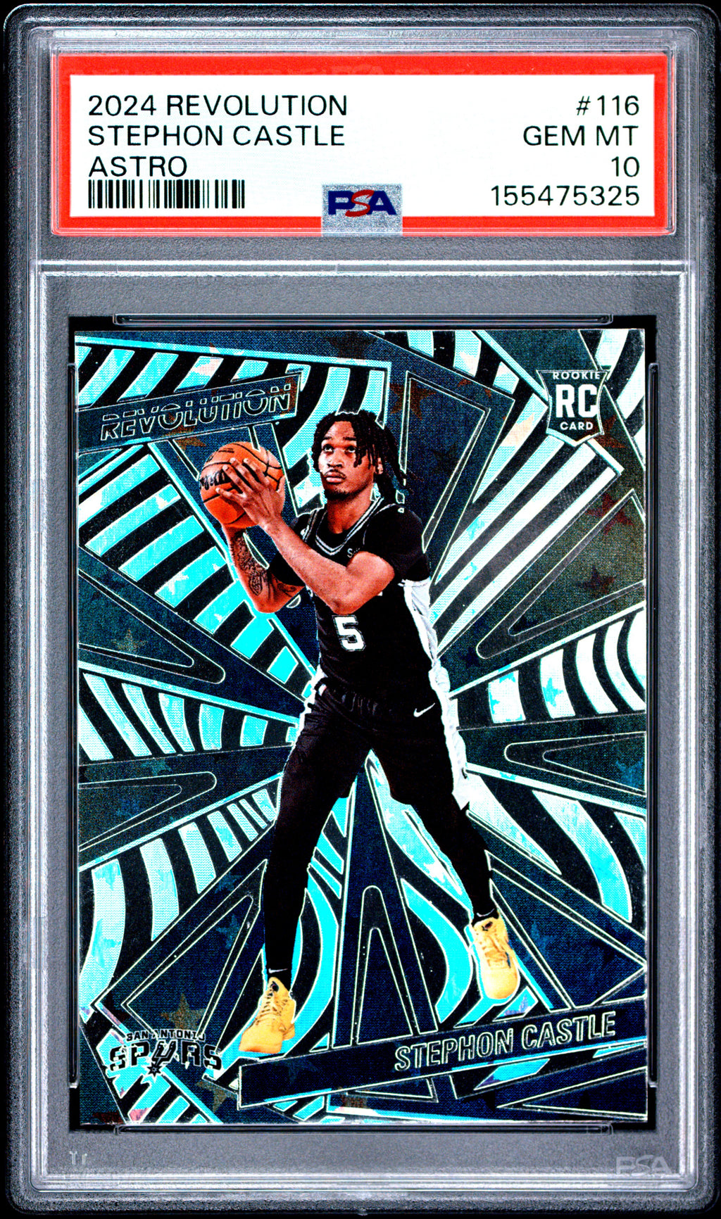 2024 Panini Revolution #116 Stephon Castle Astro PSA 10