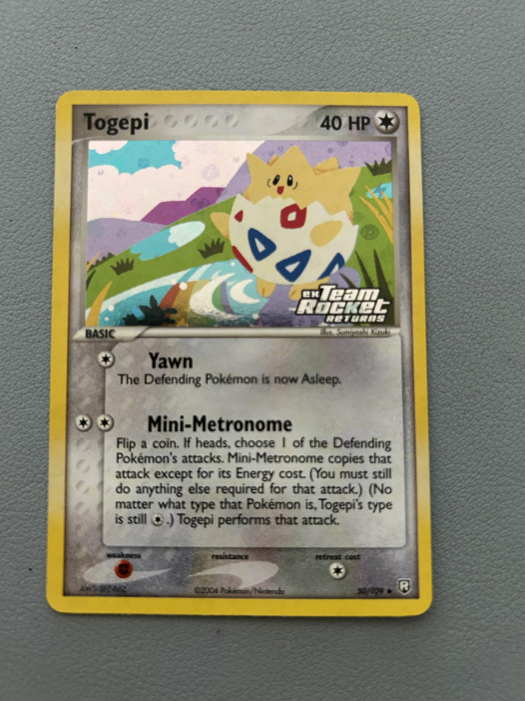 Team Rocket Returns #50/109 Togepi