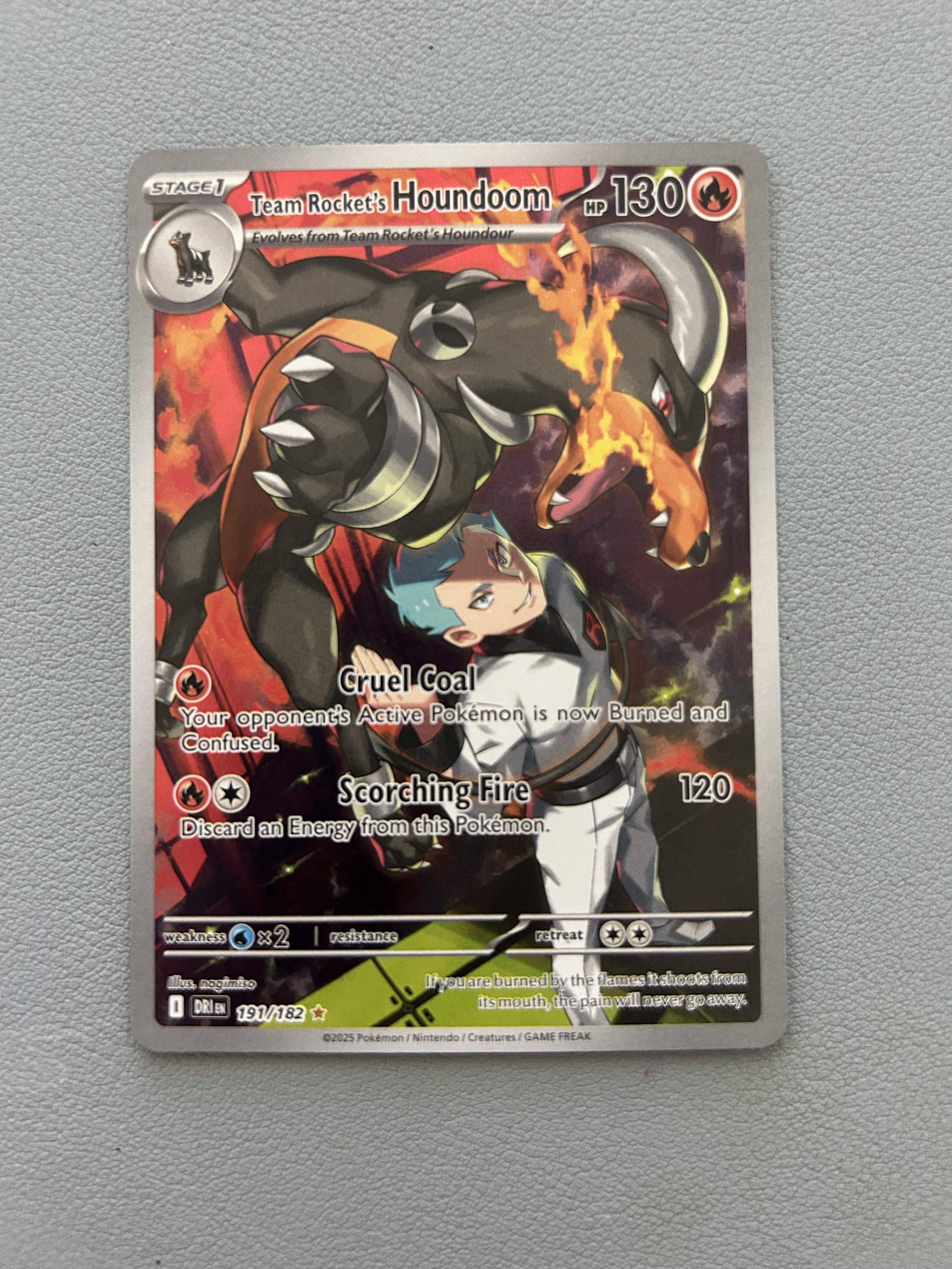 SV10: The Glory of Team Rocket #100/098 Team Rocket's Houndoom