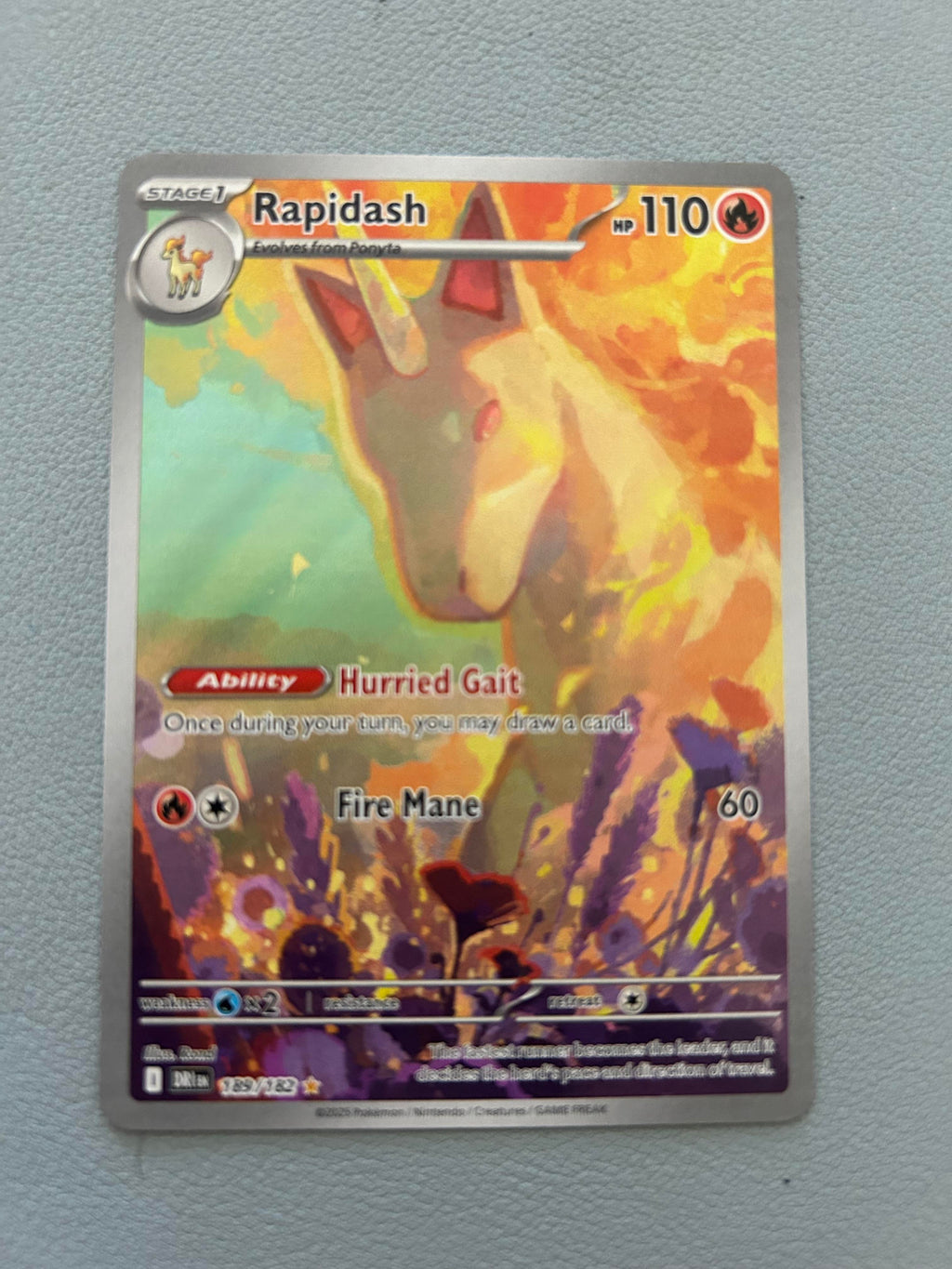 SV10: Destined Rivals #189/182 Rapidash