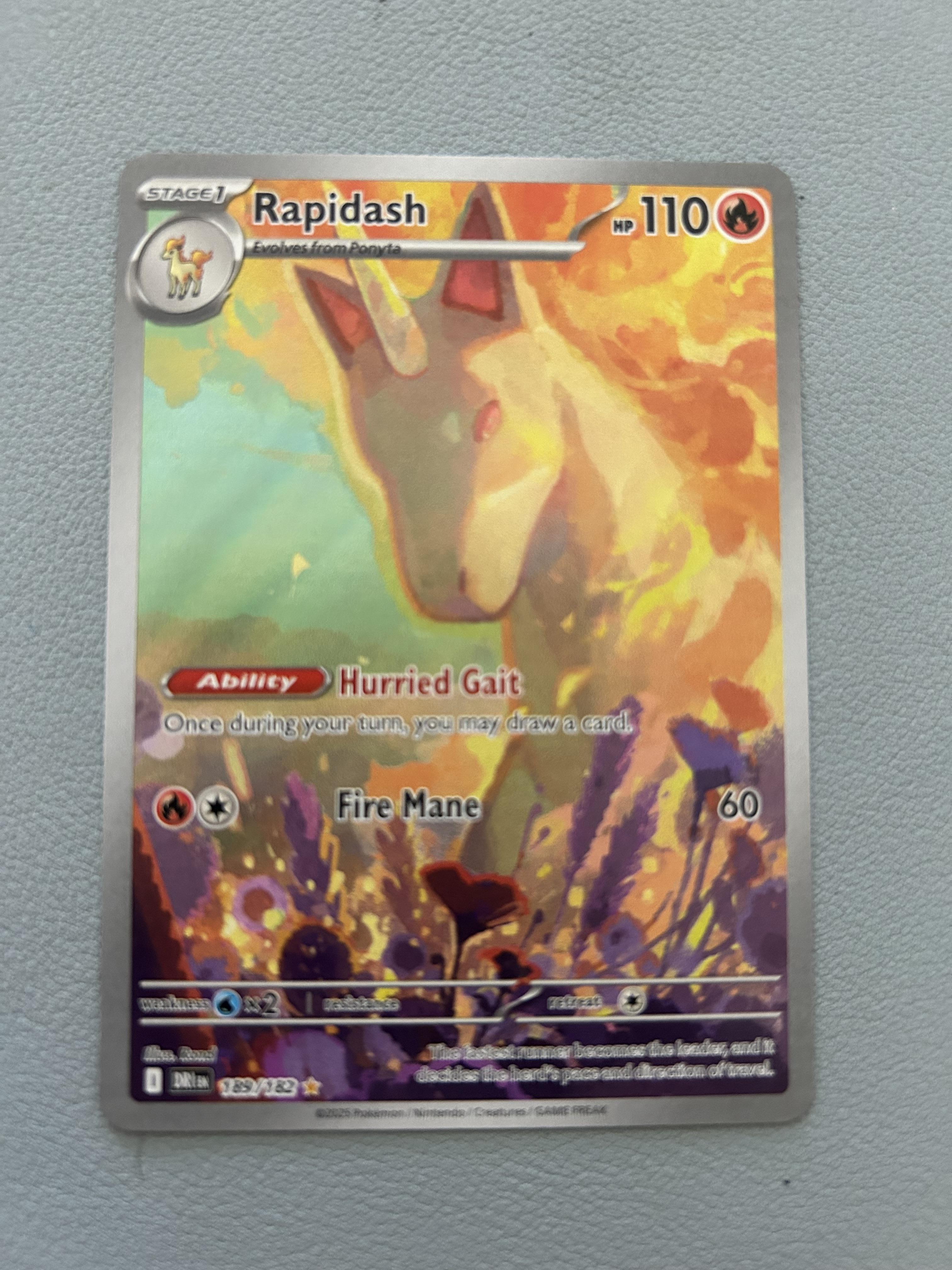 SV10: Destined Rivals #189/182 Rapidash