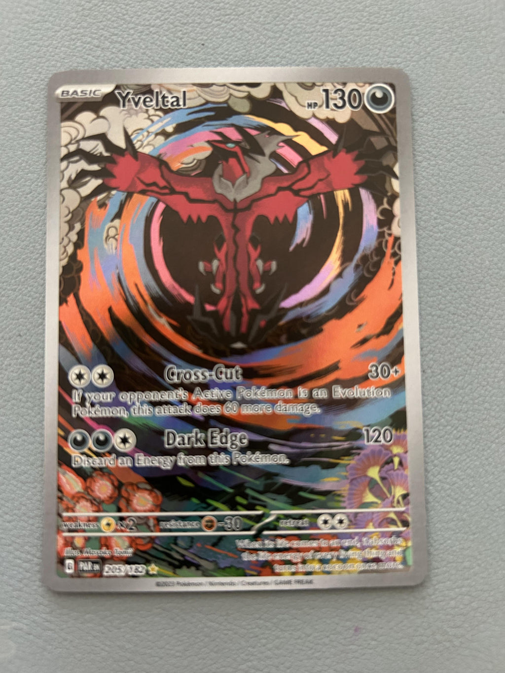 SV04: Paradox Rift #205/182 Yveltal