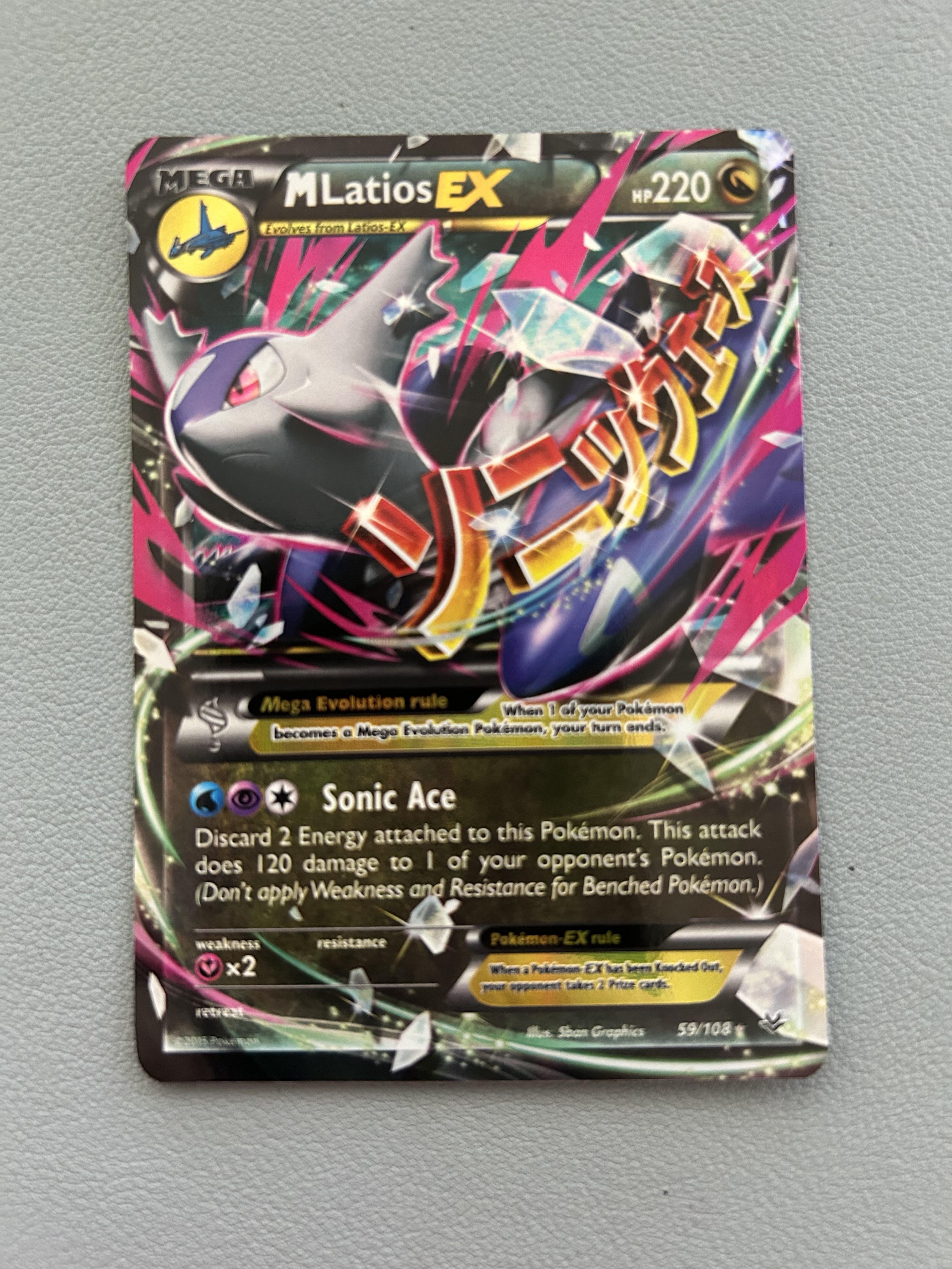 XY - Roaring Skies #59/108 M Latios EX