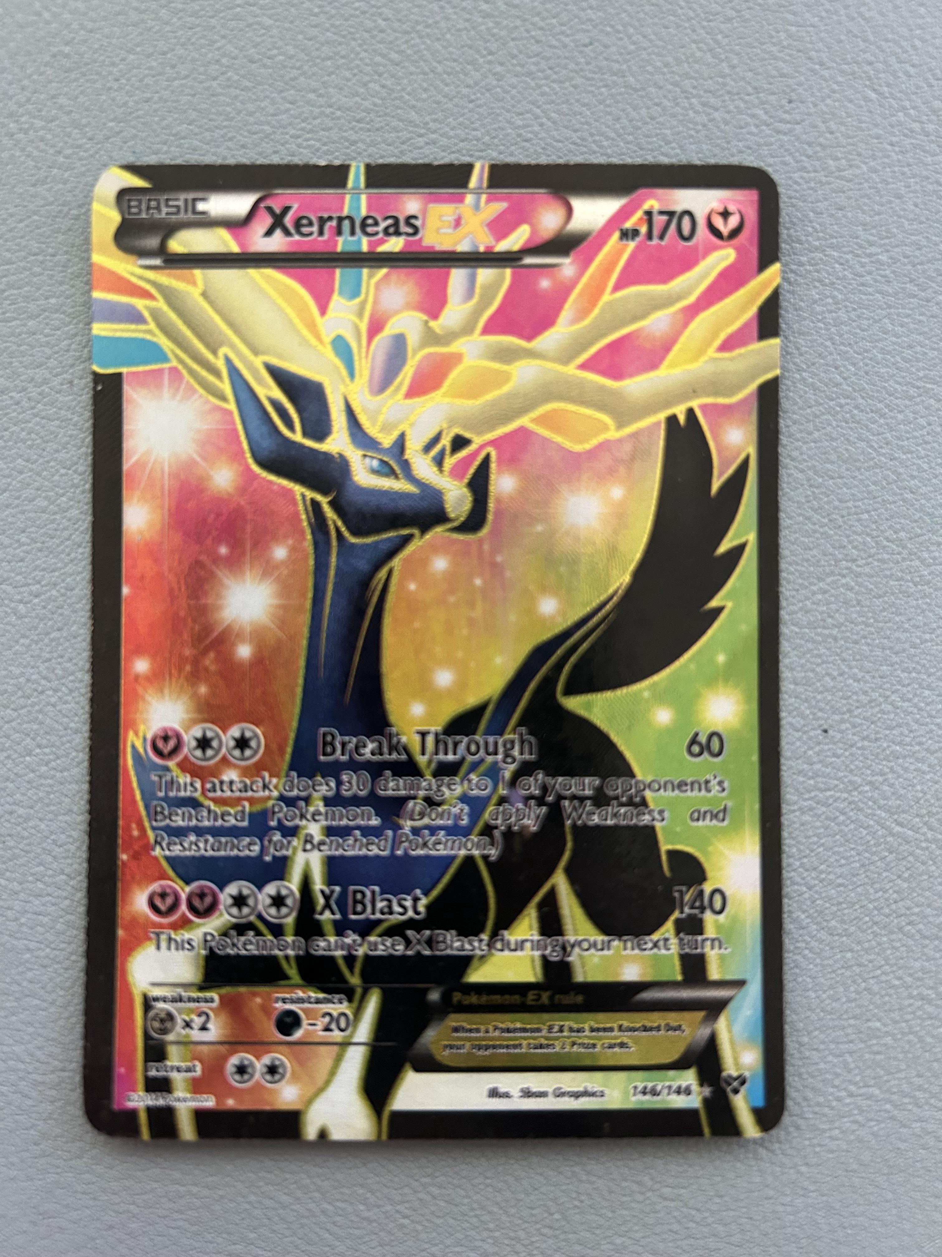 XYC: Super Legend Set: Xerneas-EX & Yveltal-EX #012/023 Xerneas EX
