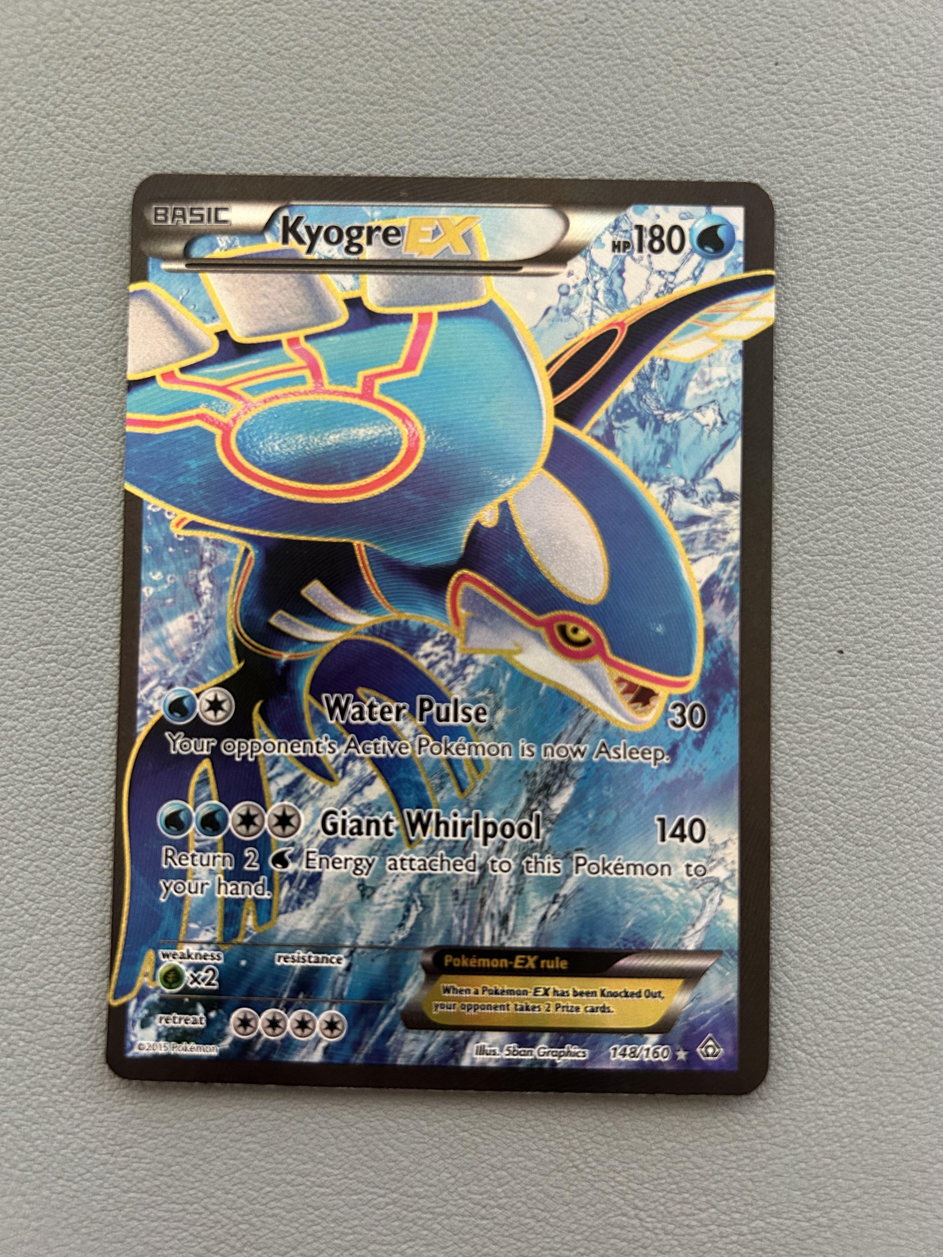 XY5-Bt: Tidal Storm #072/070 Kyogre EX