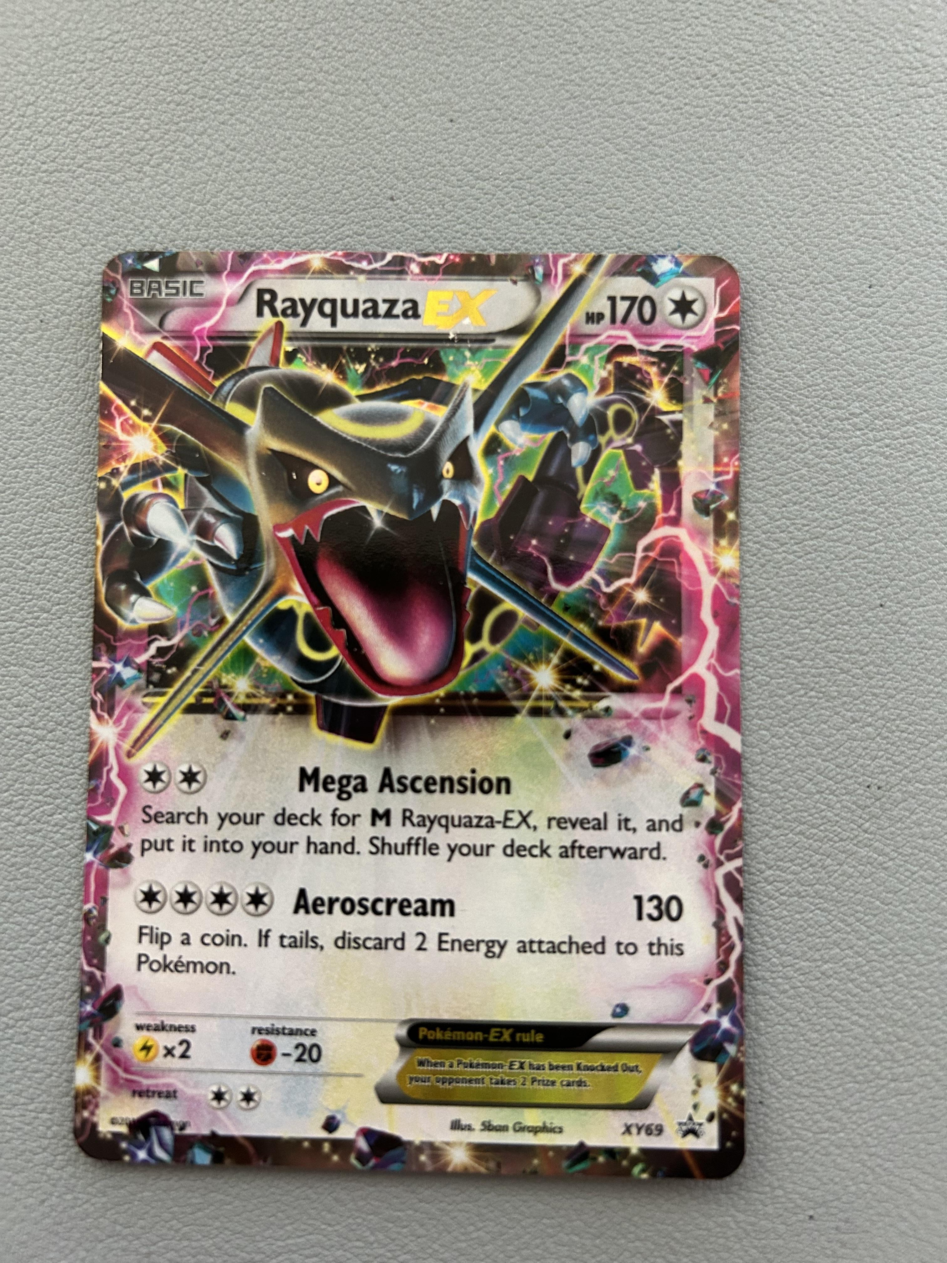 XY Promos #XY69 Rayquaza EX (Shiny)