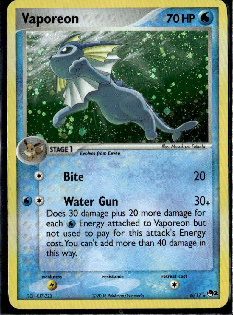 POP Series 3 #006/017 Vaporeon