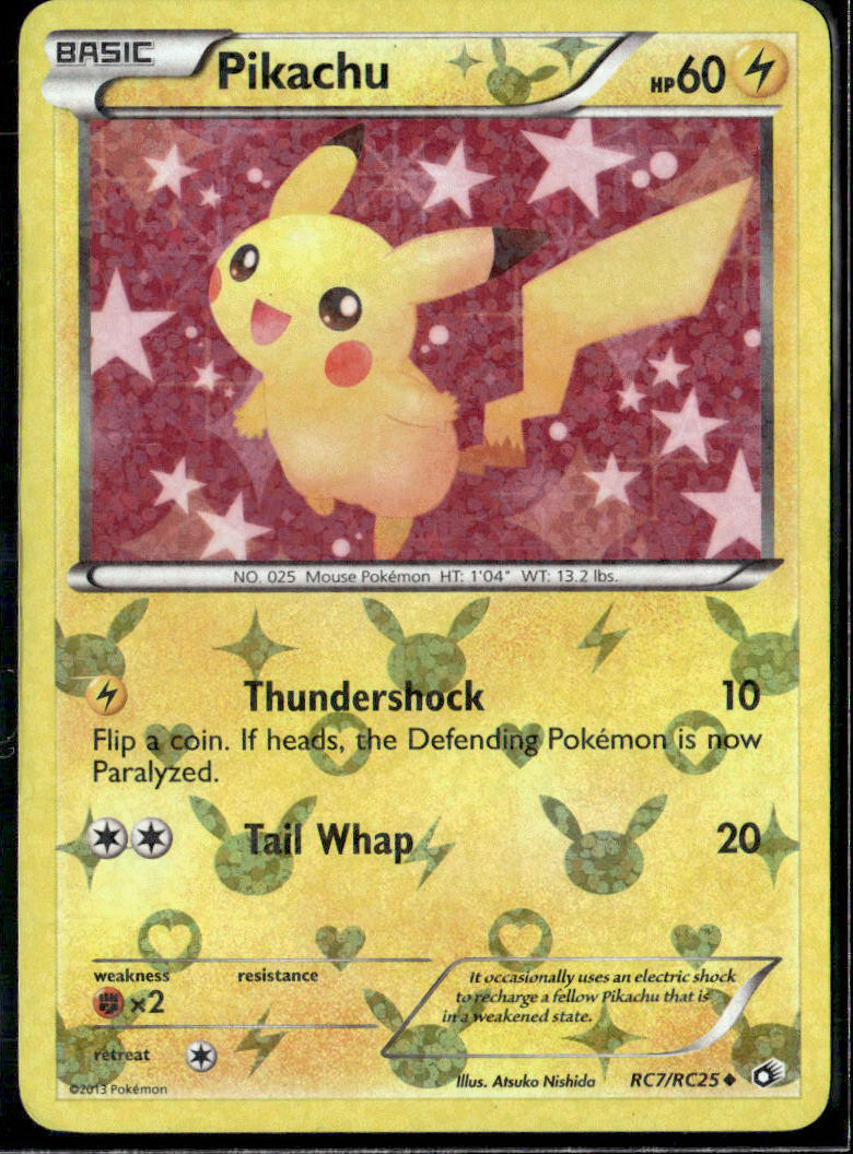 Legendary Treasures: Radiant Collection #RC7/RC25 Pikachu