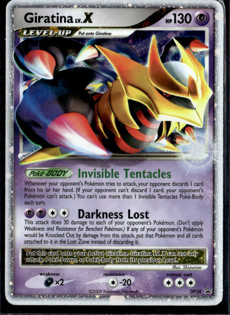 Diamond and Pearl Promos #DP38 Giratina LV.X