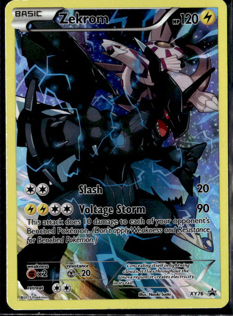 XY Promos #XY76 Zekrom (Full Art Promo)