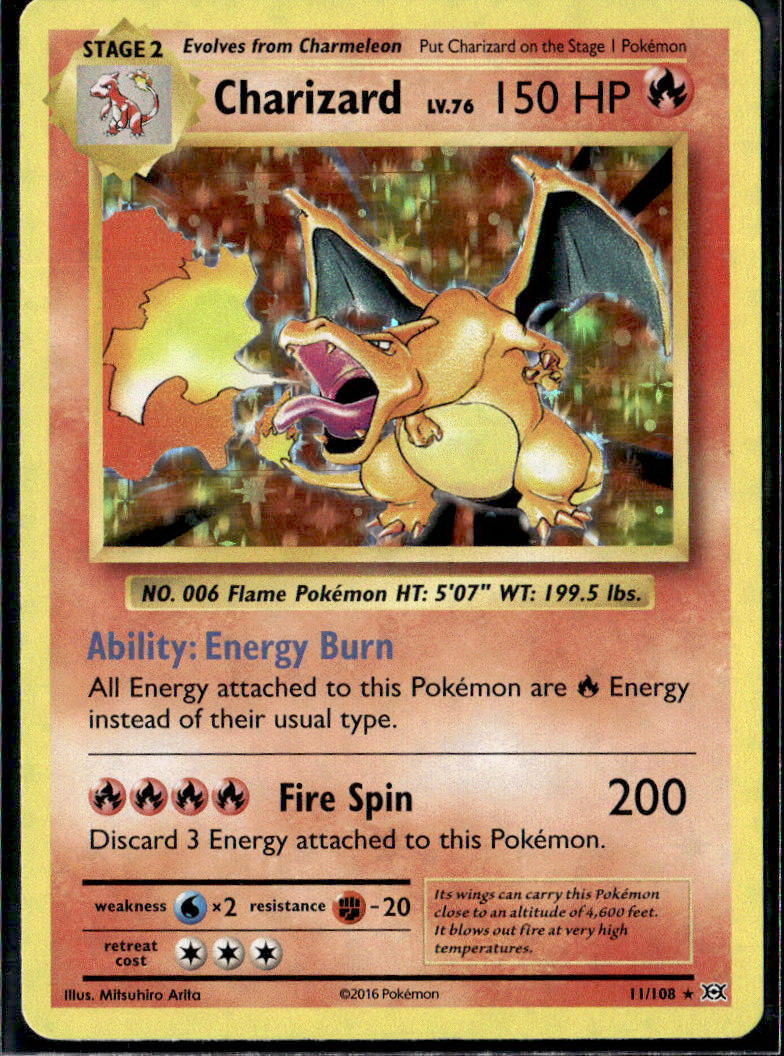 XY - Evolutions #11/108 Charizard