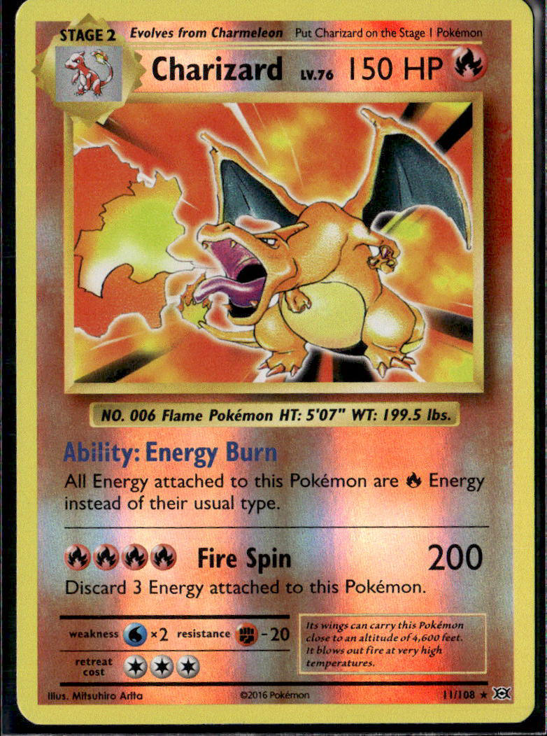 XY - Evolutions #11/108 Charizard