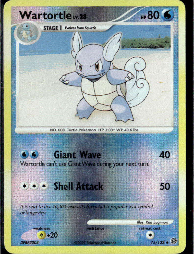 Secret Wonders #75/132 Wartortle