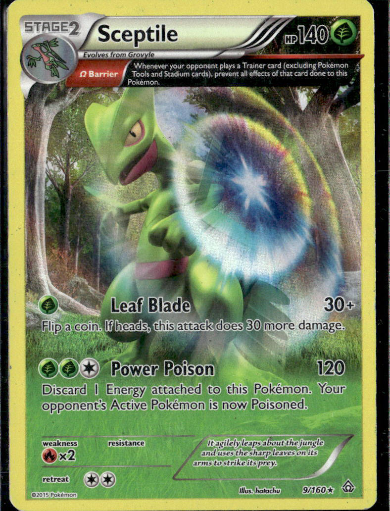 XY - Primal Clash #9/160 Sceptile (Omega)