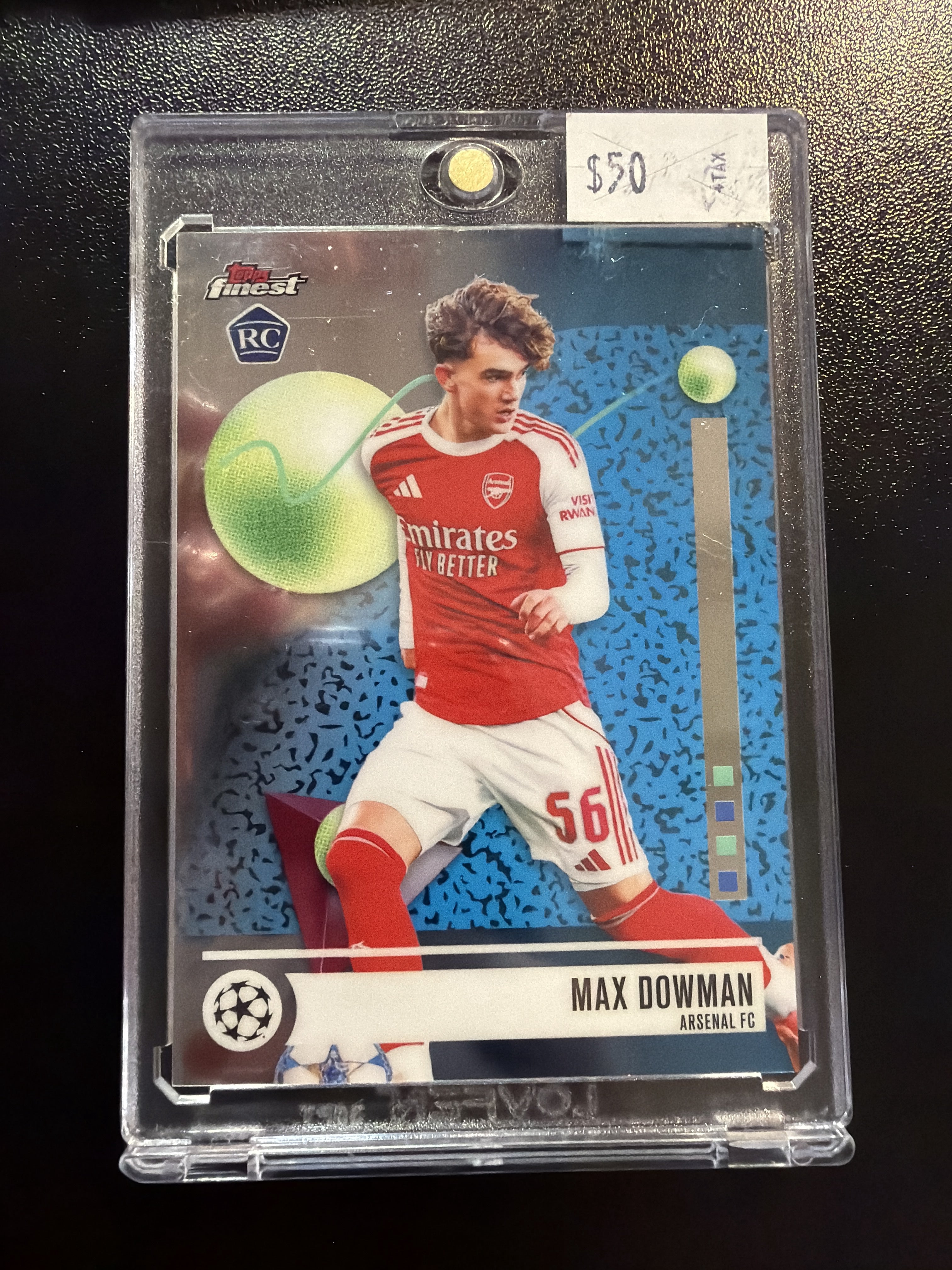 Topps Fiest Max Dowman Rookie Card