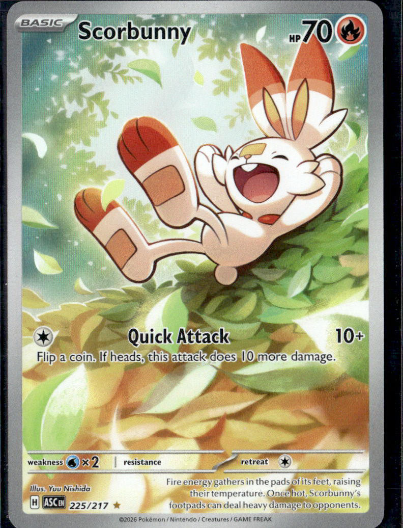 ME: Ascended Heroes #225/217 Scorbunny
