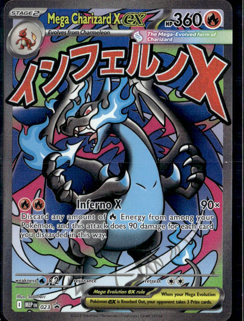 ME: Mega Evolution Promo #023 Mega Charizard X ex