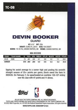 2025-26 Topps #TC-DB Devin Booker 1980-81 Topps Chrome Basketball