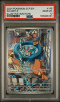 2024 Pokemon Scr En-Stellar Crown #148 Squirtle Illustration Rare PSA 10
