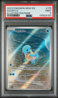 2023 Pokemon Mew En-151 #170 Squirtle Illustration Rare PSA 9
