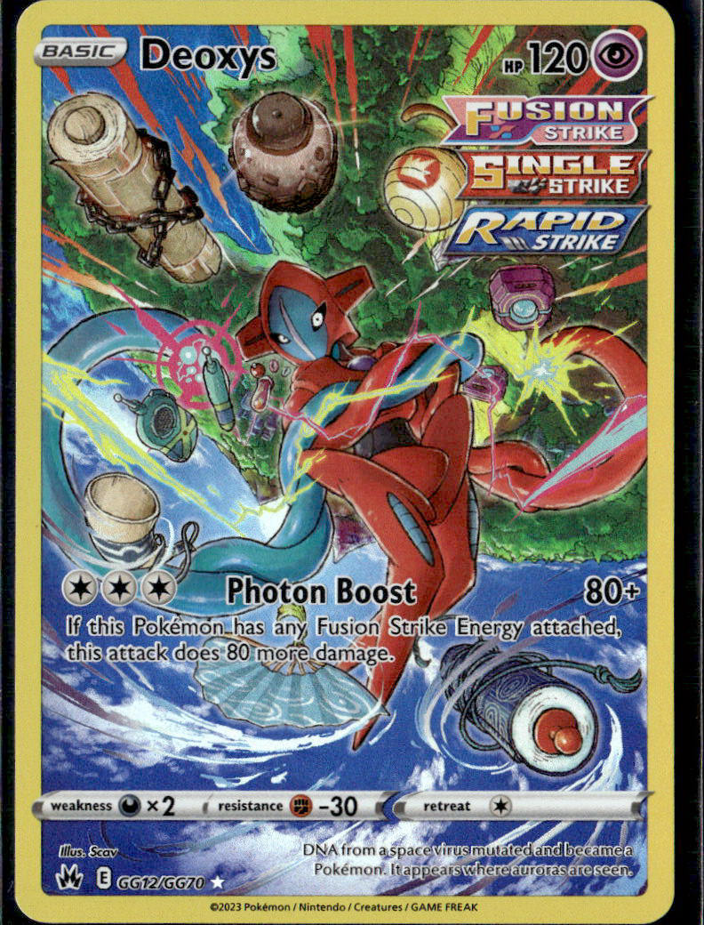 SWSH: Crown Zenith: Galarian Gallery #GG12/GG70 Deoxys