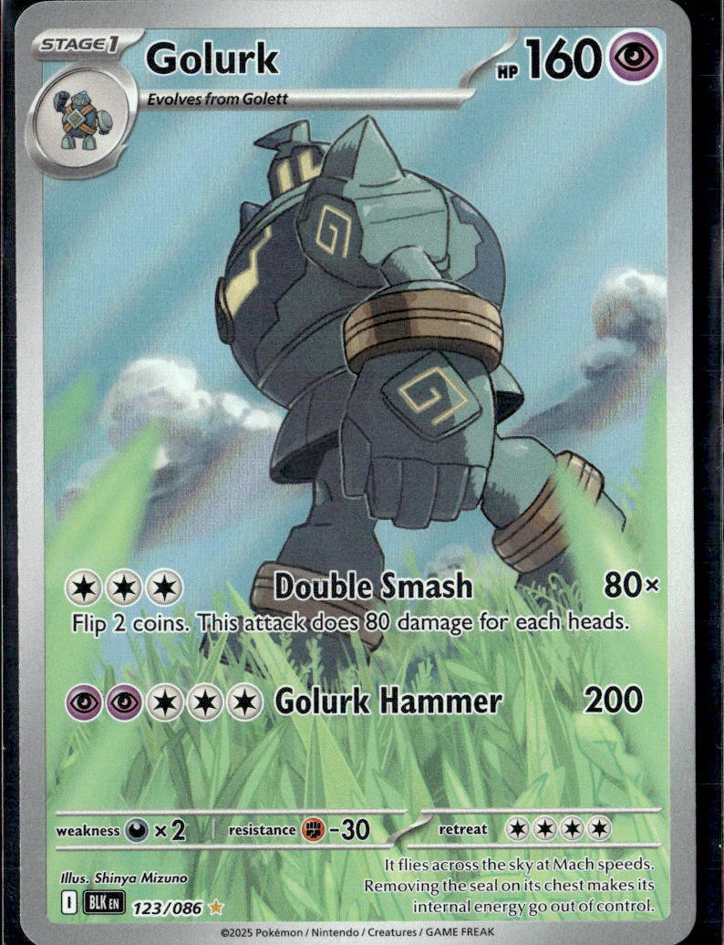 SV: Black Bolt #123/086 Golurk