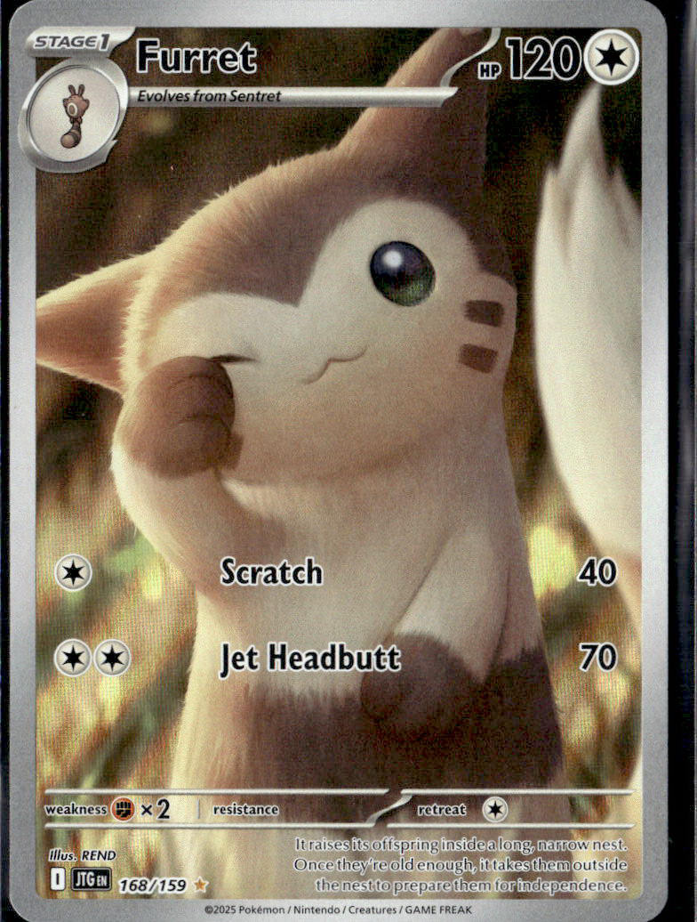 SV09: Journey Together #168/159 Furret