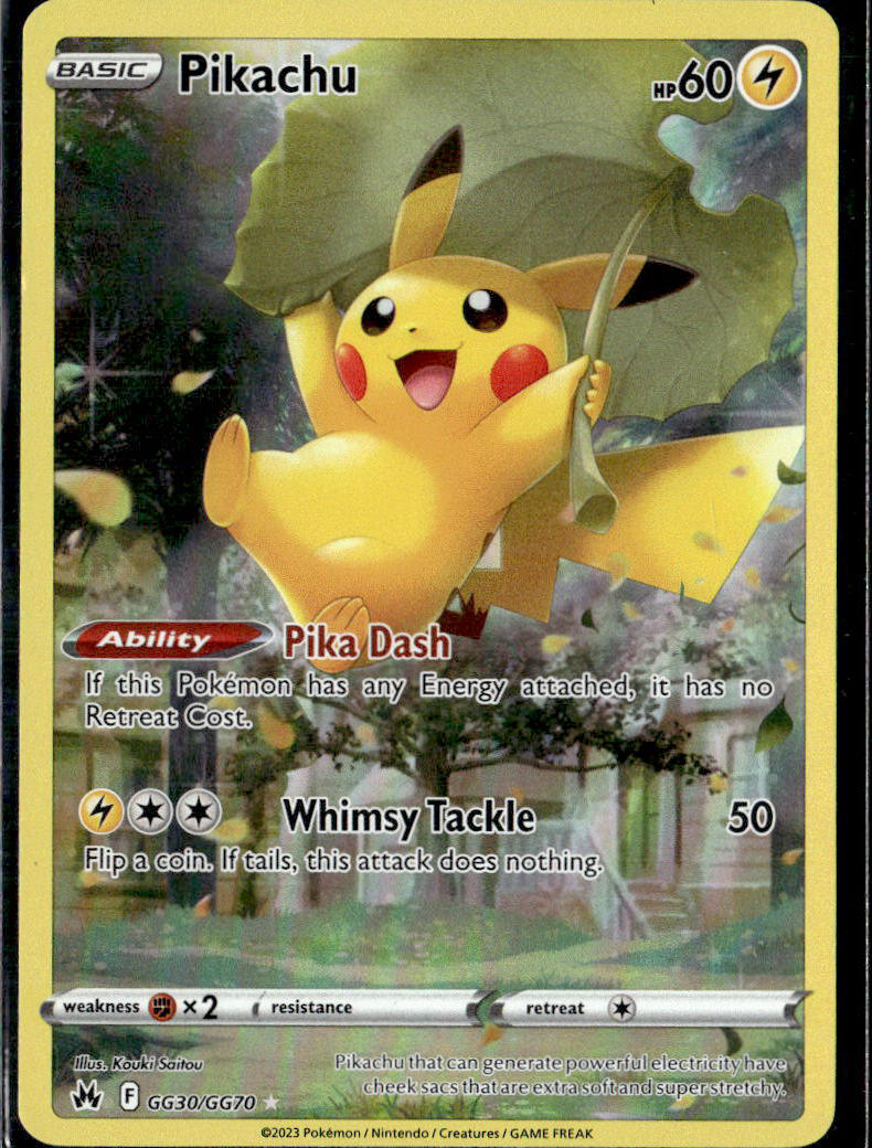 SWSH: Crown Zenith: Galarian Gallery #GG30/GG70 Pikachu