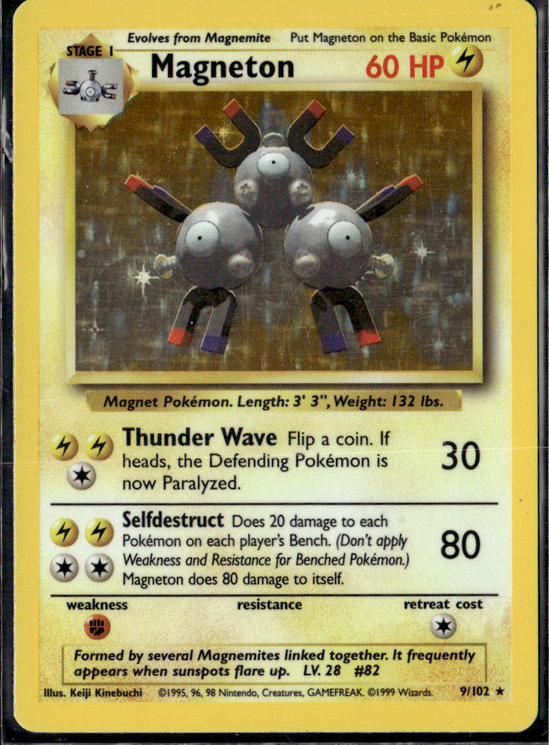 Base Set #009/102 Magneton
