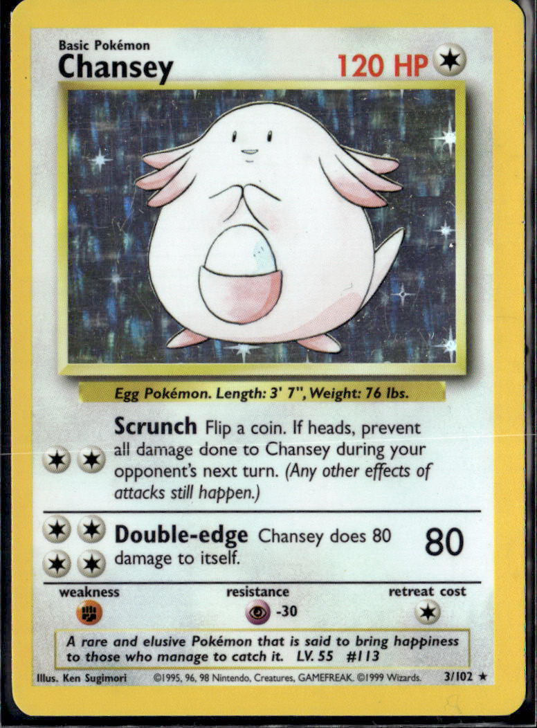 Base Set #003/102 Chansey