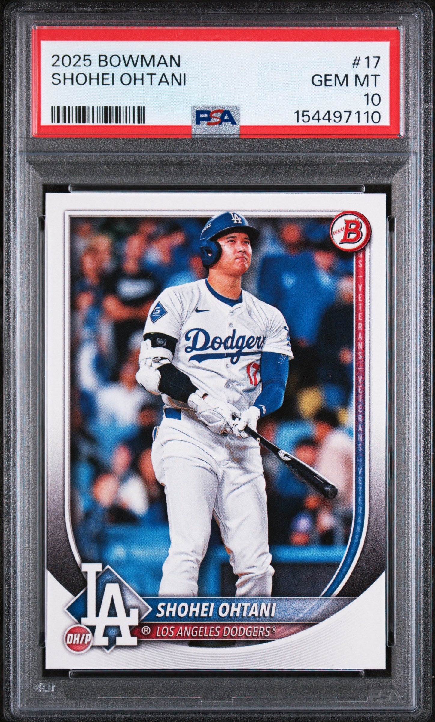 2025 Bowman #17 Shohei Ohtani PSA 10