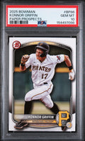 2025 Bowman Paper Prospects #BP86 Konnor Griffin PSA 10