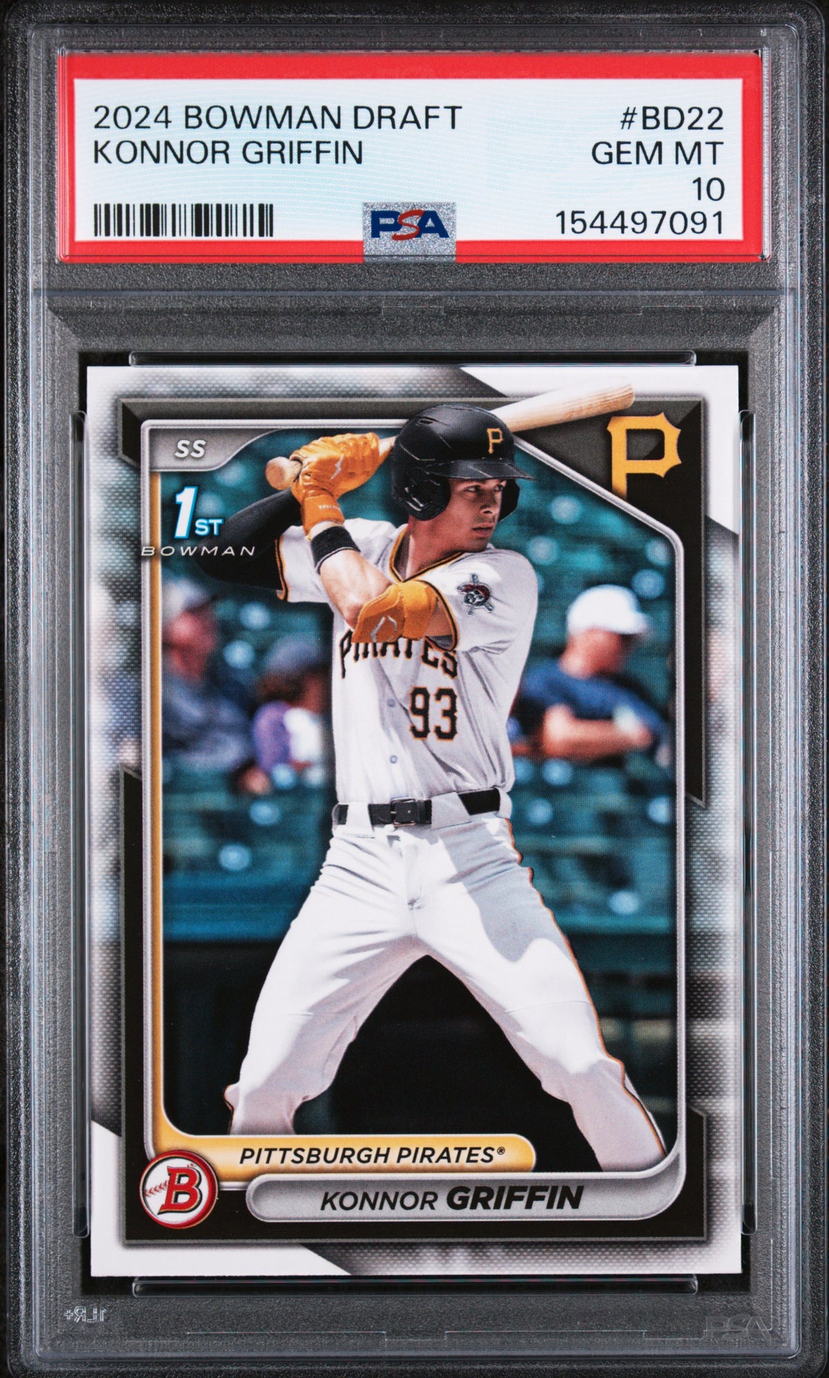 2024 Bowman Draft #BD22 Konnor Griffin PSA 10